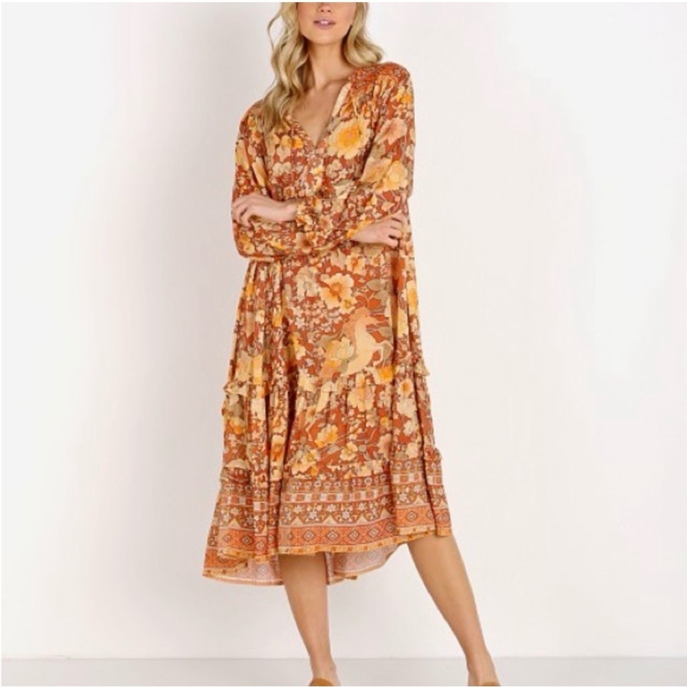 NWT Spell Amethyst Boho Dress - Picture 2 of 5